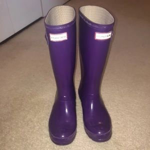 Hunter rain boots